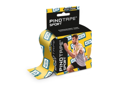 Poza cu Banda Kinesio PINOTAPE® Sport - Casete (Retro)