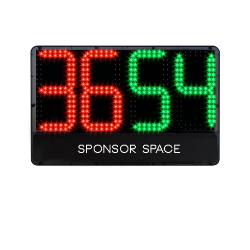 Poza cu Tabela Schimbare Jucatori Fotbal cu Doua Fete