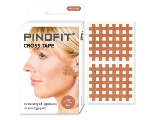 Poza cu Plasturi Cross Tape - Crem Large Pinotape