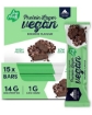 Poza cu Baton Protein Layer Vegan 55g - Brownie