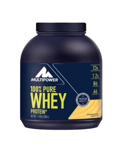 Poza cu 100% Proteina Pura Whey - 2000g - Banana Milk MPower