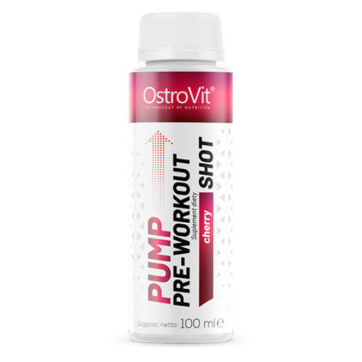 Poza cu OSTROVIT SHOT PRE WORKOUT PUMP 100 ML CHERRY