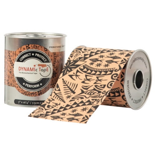 Poza cu DYNAMIC TAPE BLACK TATTOO 7.5cm x 5m