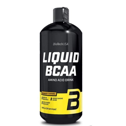 Poza cu Liquid BCAA 1000 ml - Portocala BioTech