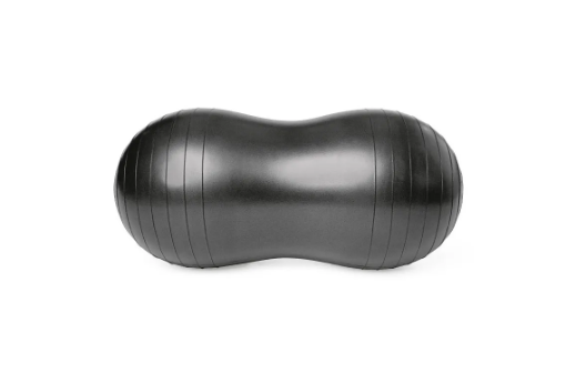 Poza cu Minge Fitness Peanut 90x45cm - Gri Inchis PINOFIT
