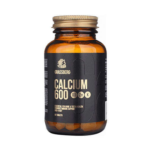 Poza cu Grassberg Calciu 600 D3+Zn+K 90caps - Naskor