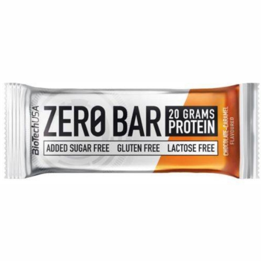 Poza cu Zero Bar 50g - Chocolate Caramel BioTech