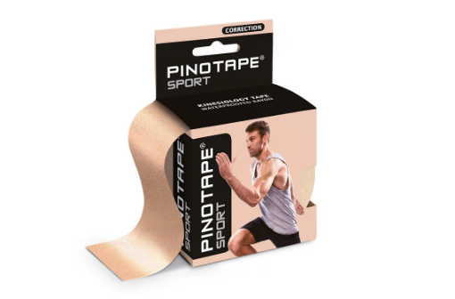 Poza cu Banda Kinesio PINOTAPE® Sport Correction - Crem