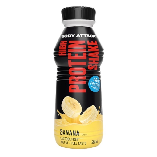 Poza cu High Protein Shake - Banana 500ml