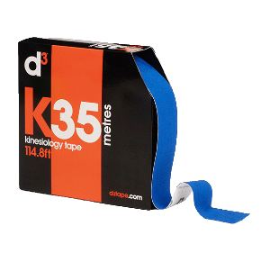 Poza pentru categoria Benzi kinesiologice D3Tape K35 – 5cm x 35m