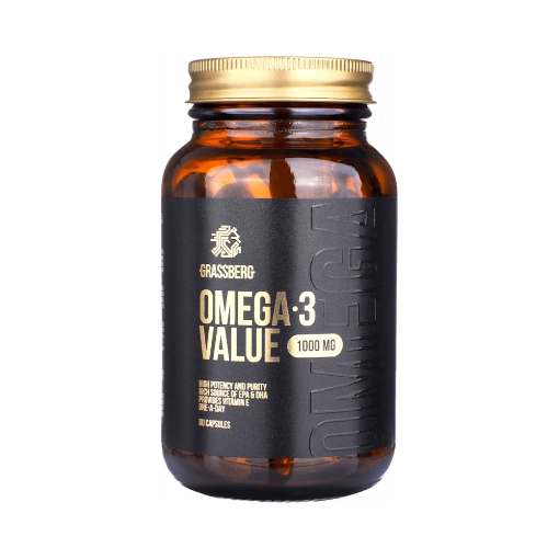 Poza cu Grassberg Omega 3 Value 1000mg 60caps - Naskor