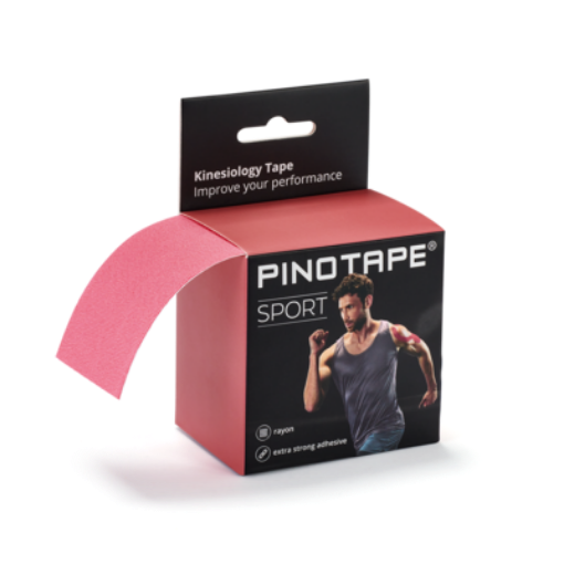 Poza cu Banda Kinesio PINOTAPE® Sport - Roz Zmeura