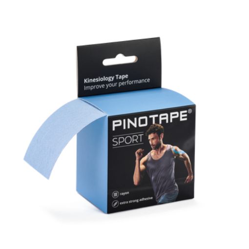 Poza cu Banda Kinesio PINOTAPE® Sport - Ice Blue