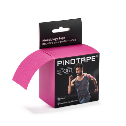 Poza cu Banda Kinesio PINOTAPE® Sport - Roz