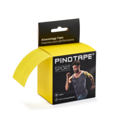 Poza cu Banda Kinesio PINOTAPE® Sport - Galben