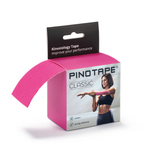 Poza cu Banda Kinesio PINOTAPE® Classic - Roz