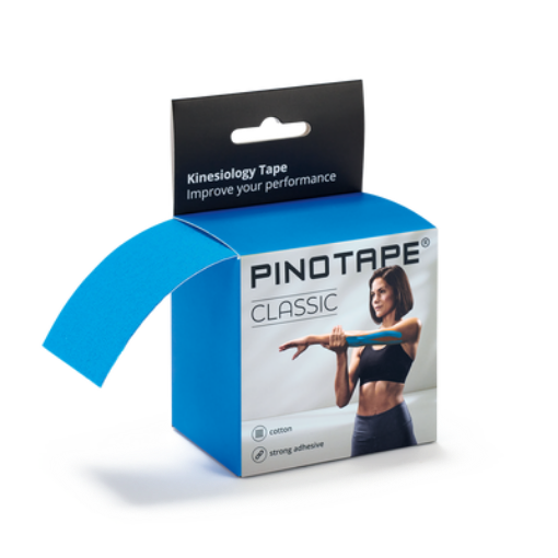 Poza cu Banda Kinesio PINOTAPE® Classic - Albastru