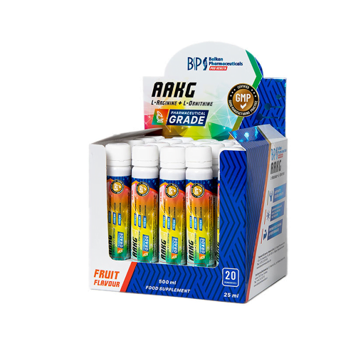 Poza cu AAKG (L-arginina + L-Ornitina) Shot 20×25ml