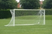 Poza cu Poarta Fotbal Mobila Aluminiu 7.32x2.44 m, cu cadru fix de sol