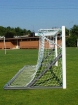 Poza cu Poarta Fotbal Mobila Aluminiu 7.32x2.44 m, cu cadru fix de sol
