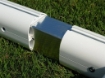 Poza cu Poarta Fotbal Fixa Aluminiu Profesionala - 7.32x2.44 m