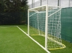 Poza cu Poarta futsal otel 3x2 m, montata in manșoane, cu suporturi sudate si lant pentru plasa