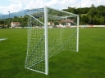 Poza cu Poarta Futsal Aluminiu 3x2 m, independenta, cu colturi sudate si suporturi rabatabile pentru plasa