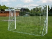 Poza cu Poarta Futsal Aluminiu 3x2 m, independenta, cu colturi sudate si suporturi rabatabile pentru plasa