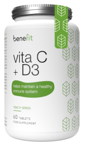 Poza cu Vitamina C + D3 - 60 Tabs Benefit