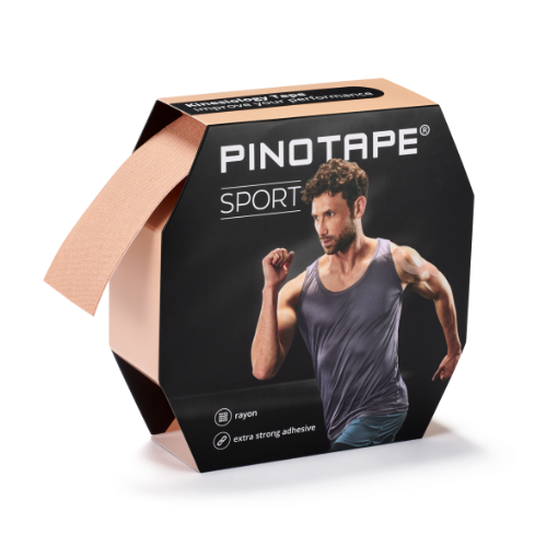 Poza cu Banda Kinesio PINOTAPE® Sport - 31m Bej