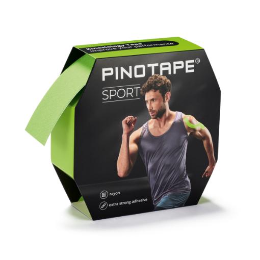 Poza cu Banda Kinesio PINOTAPE® Sport - 31m Verde