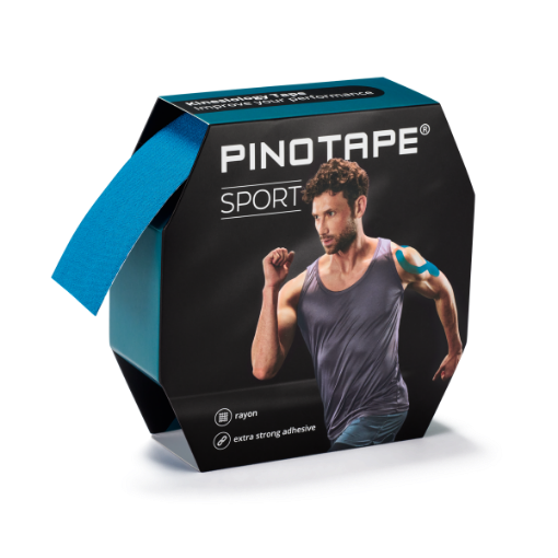 Poza cu Banda Kinesio PINOTAPE® Sport - 31m Petrol
