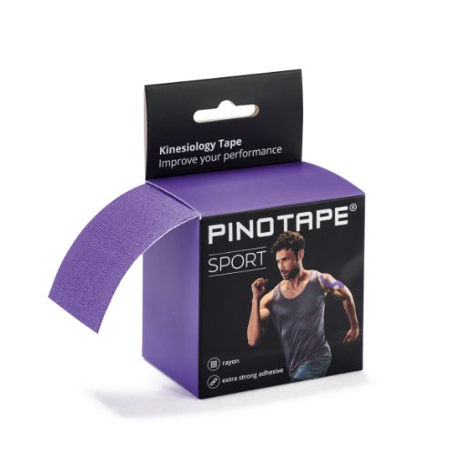 Poza cu Banda Kinesio PINOTAPE® Sport - Mov
