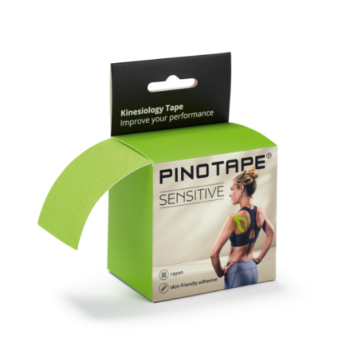 Poza cu Banda Kinesio PINOTAPE® Sport Sensitive - Lime