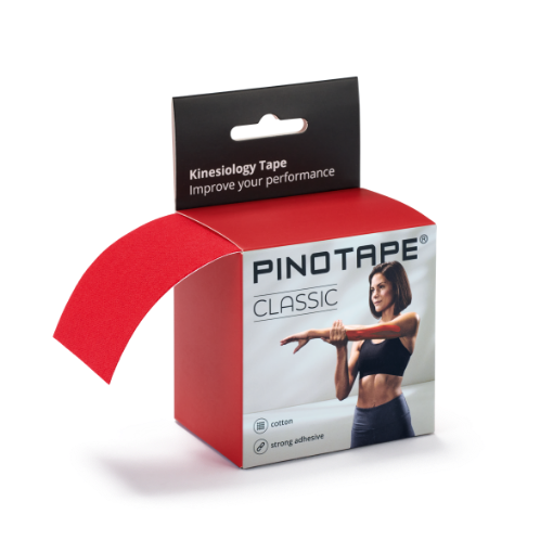 Poza cu Banda Kinesio PINOTAPE® Classic - Rosu