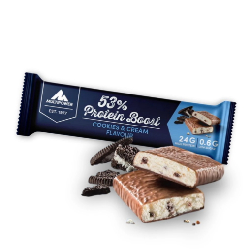 Poza cu Baton 53% Proteine  45g - Cookies&Cream
