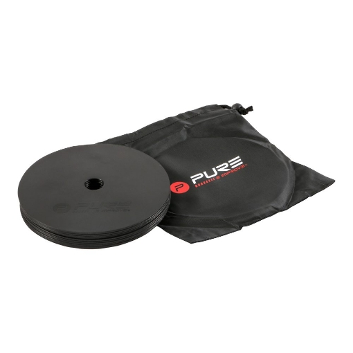 Poza cu SET 10 COPETE PLATE P2I NEGRU