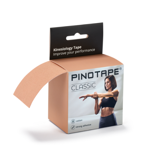 Poza cu Banda Kinesio PINOTAPE® Classic - Bej