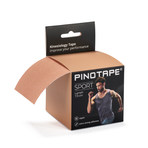 Poza cu BANDA KINESIOLOGICA PINOTAPE® XL 7.5cm x 5m