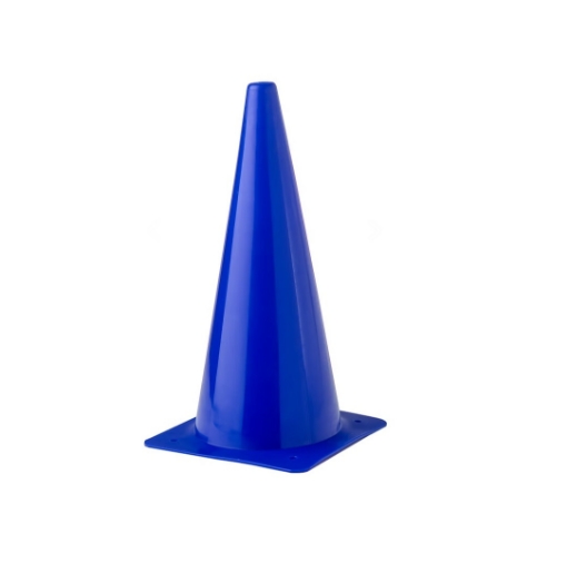 Poza cu Con plastic antrenament 38cm-Albastru