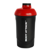 Poza cu SHAKER NEGRU-ROSU 600 ML BODY ATTACK