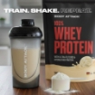 Poza cu SHAKER NEGRU-ROSU 600 ML BODY ATTACK