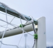 Poza cu Poartă de fotbal mobilă din aluminiu 6 × 2 m — Ø80 mm cu plasă inclusă — VI 6033