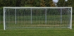 Poza cu Poartă de fotbal mobilă din aluminiu 6 × 2 m — Ø80 mm cu plasă inclusă — VI 6033